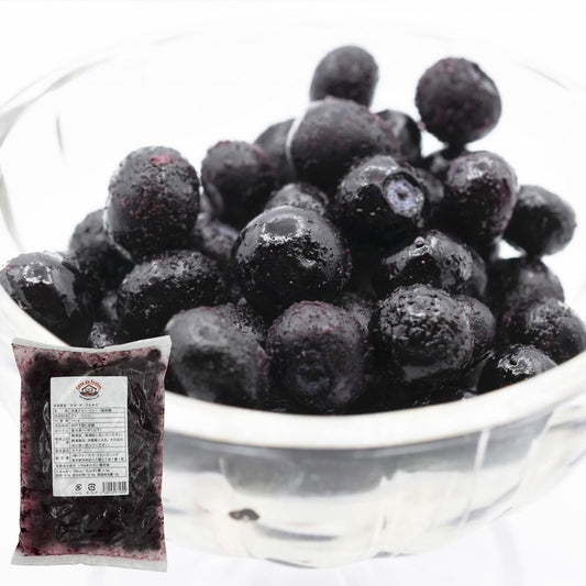 ブルーベリー 冷凍 500g 1kg (500g x 2パック) 大粒 カナダ産 砂糖不使用