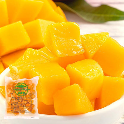 マンゴー 冷凍 カット済 500g／ 1kg (500g x 2パック)完熟 ダイス カット カンボジア産 砂糖不使用 冷凍マンゴー