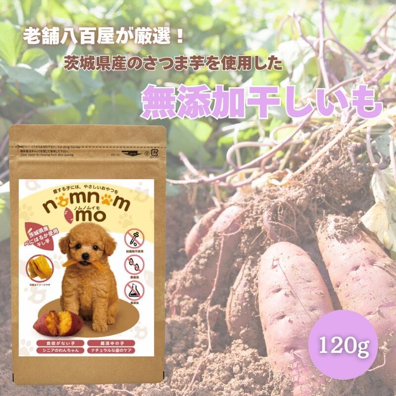 無添加 国産 干しいも ノムノムイモ 犬 おやつ ペット 干し芋 120g／120g×2p／120g×4p 紅はるか わけあり 茨城県産 お徳用 添加物不使用 食物繊維 低GI 自然 食品 さつまいも