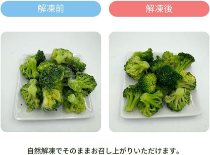 エクアドル産 ブロッコリー 冷凍 ＼自然解凍でそのまま使える／ 500g／1kg (500gｘ2パック) ／1.5kg (500gｘ3パック) ／2kg (500gｘ4パック) カット済み