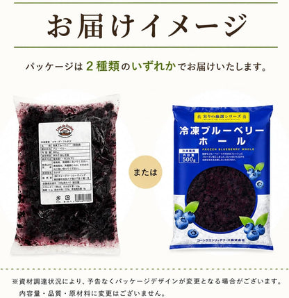 冷凍ブルーベリー