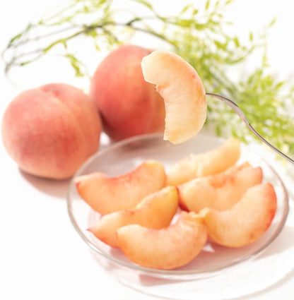 桃 ギフト 白桃 もも ＜クール便＞ 4～6玉入り 1.2kg ／9〜14玉入り 2.5kg 化粧箱入り ピーチ モモ 鑑定書付き 赤秀 大糖領 化粧箱