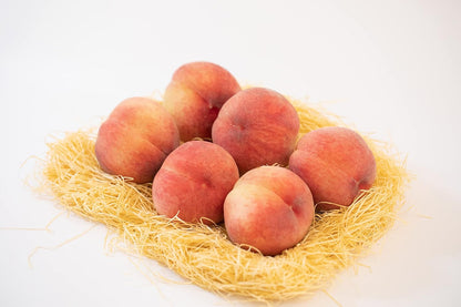 桃 ギフト 白桃 もも ＜クール便＞ 4～6玉入り 1.2kg ／9〜14玉入り 2.5kg 化粧箱入り ピーチ モモ 鑑定書付き 赤秀 大糖領 化粧箱