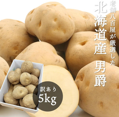 男爵3kg/5kg/10kg 北海道産 じゃがいも サイズお任せ(M〜2L) 訳あり 男爵イモ ジャガイモ 馬鈴薯 国産