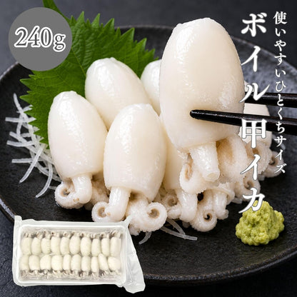 コウイカ 240g／240g×2／240g×4 ベトナム産 生食用 刺身 冷凍 ボイル ひとくちサイズ 甲イカ いか