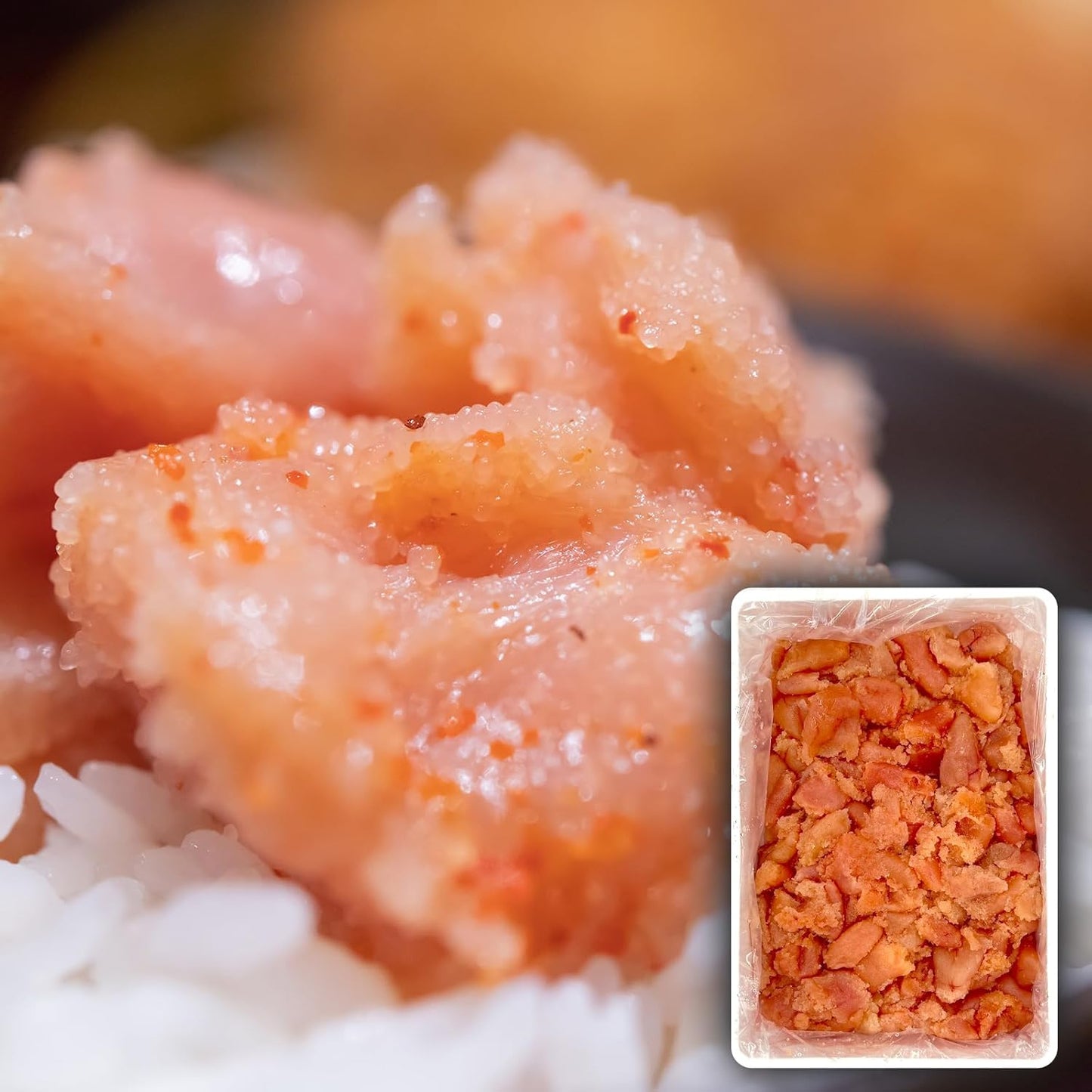辛子明太子　ご家庭用　1kg／2kg　アメリカ産・その他　【 冷凍　 無着色　小切れ　大容量パック 】
