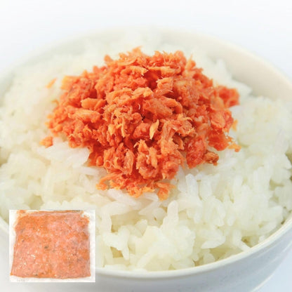 鮭フレーク 紅鮭 無着色 小分け 真空パック 冷凍 250g ／500g（250g×2）／1kg（250g x4） アメリカ産 長期保存 鮭ほぐし しゃけ