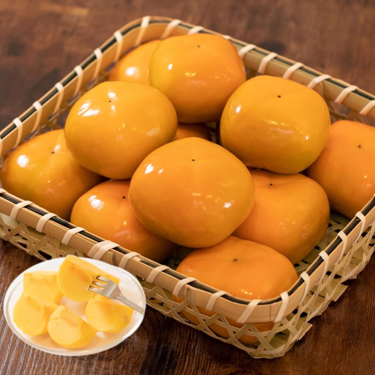 富有柿　ご家庭用　3kg／5kg／7.5kg　和歌山県産・その他　【スレ、汚れ、黒点あり】
