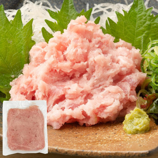 ねぎとろ　500g(100g×5パック)／1kg(100g×10パック)　インドネシア産　【冷凍天然まぐろ　使い切りサイズ】