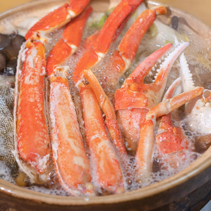 ズワイガニハーフポーション　(総重量800g／内容量600g) 2L～3L　カナダ産・その他　【ボイル済み　半むき身　カニ足　蟹爪】