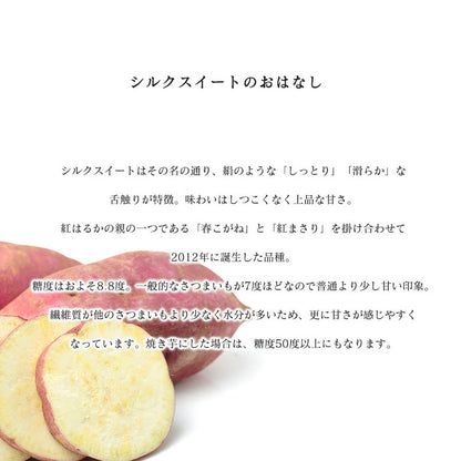 シルクスイート 3kg/5kg 新鮮 サツマイモ 産地直送 美味しい